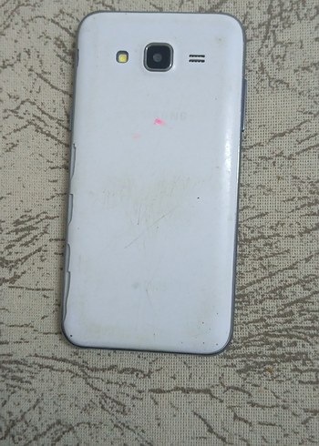 Beyaz Samsung Android Telefon bütçe dostu telefon - Görsel 2