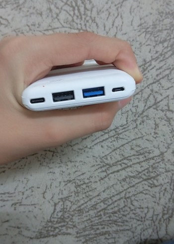 Philips Beyaz Power Bank - Görsel 4
