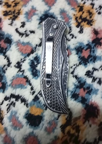 Koyu Gri Katlanabilir Cep Bıçağı - Görsel 2