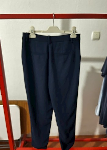 LC Waikiki Klasik Mavi Kadın Cigarette Pantolon - Görsel 3