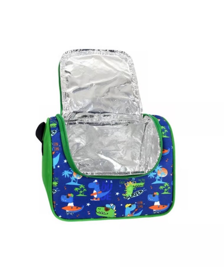 Waddell Lisanslı Dinazor Desenli Termal Beslenme Çantası - Görsel 2