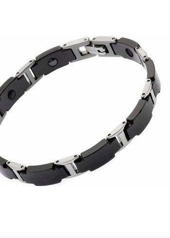 TIENS TI Siyah Zincir Detaylı Minimalist Bileklik - Görsel 4