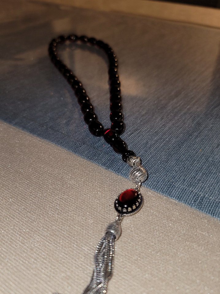 kehribar ve gümüş püskülü - Görsel 3