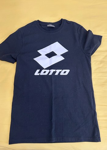 Lotto Siyah Baskili Tisort