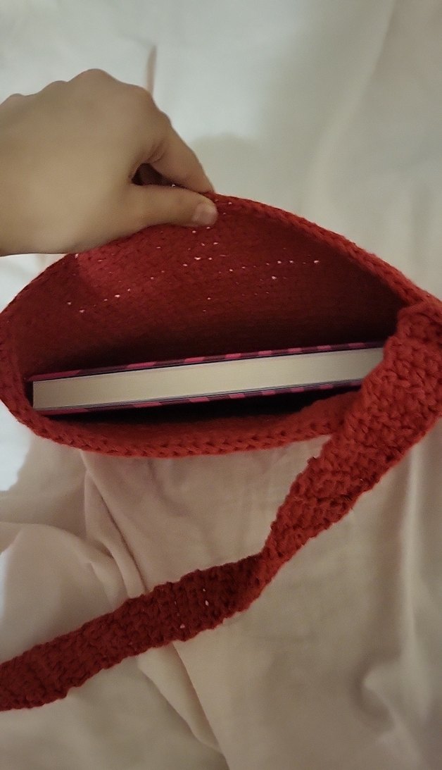 el örgüsü canta (Yanında kucuk not defteri hediye) - Görsel 2