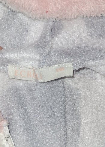 Gri Fermuarlı Polar Pijama - Görsel 5