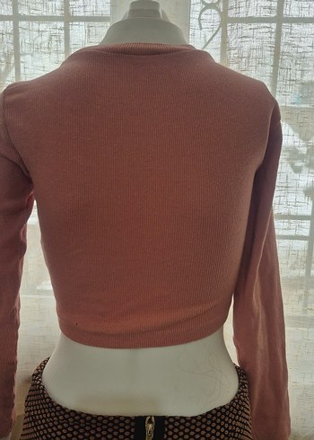 uzun kollu crop - Görsel 2