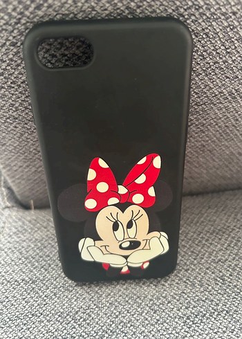 Siyah Minnie Mouse Telefon Kılıfı - Görsel 2