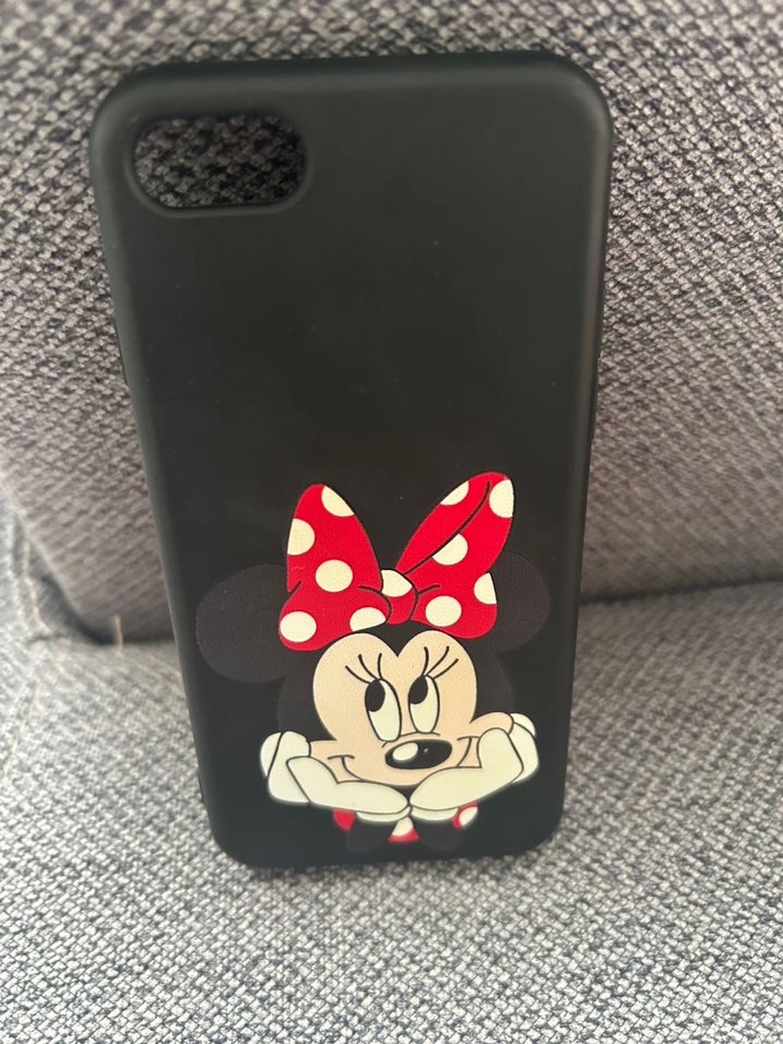 Siyah Minnie Mouse Telefon Kılıfı - Görsel 2