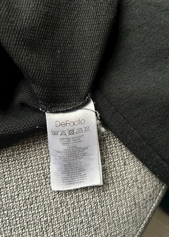 Siyah Uzun Kollu Sweatshirt kadın - Görsel 3