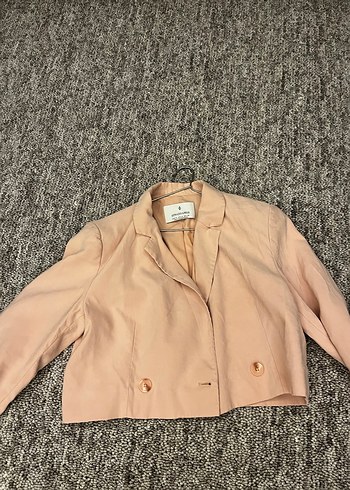 Kadın Blazer Crop Ceket - Görsel 3