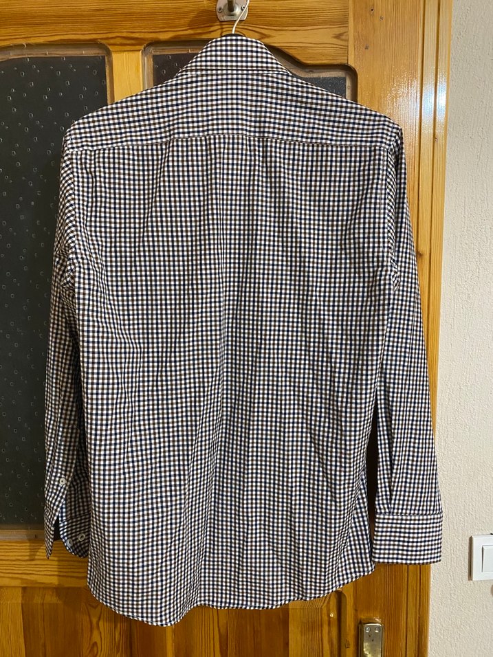 Düğmeli Uzun Kollu Erkek Gömlek Süvari - Görsel 2