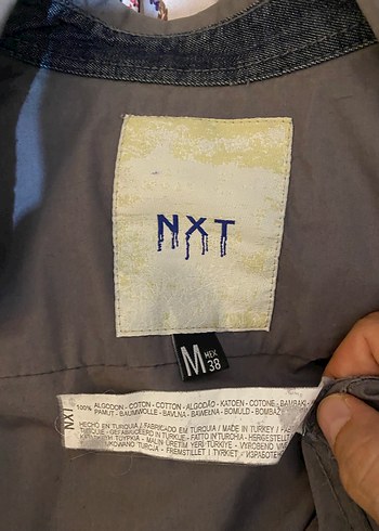 Gri Erkek Denim Gömlek NXT - Görsel 3