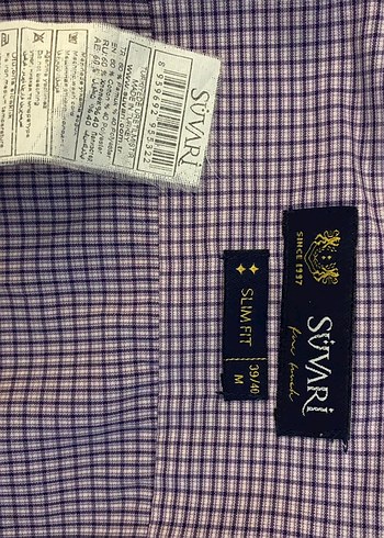 Mor Uzun Kollu Erkek Gömlek Süvari - Görsel 3