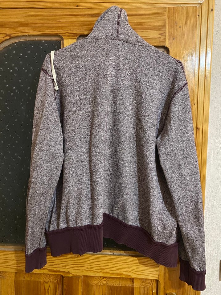 Fermuarlı Kapüşonlu Spor Sweatshirt - Görsel 3