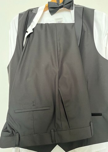 Klasik Gri Erkek Takım Elbise - Görsel 5