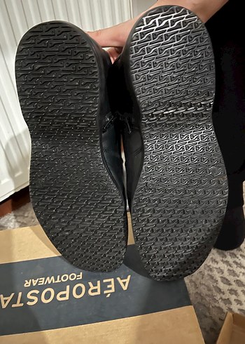 Erkek Siyah fermuarlı hakiki deri Bot - Görsel 4