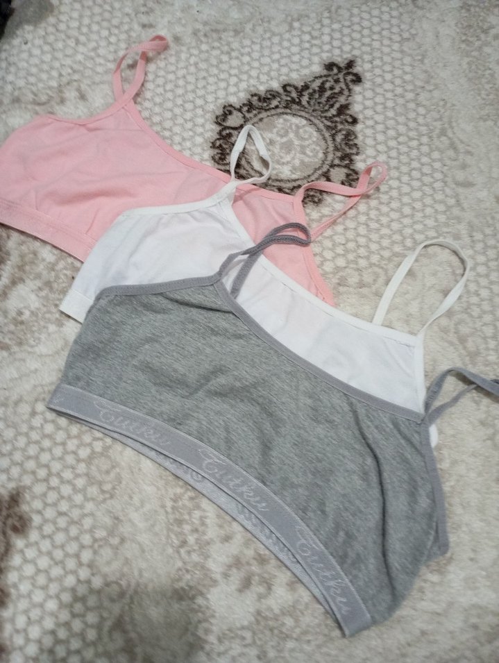 Gri Mini Hamile ve Emzirme Sütyeni - Görsel 2