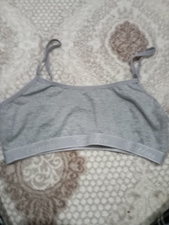 Gri Mini Hamile ve Emzirme Sütyeni - Görsel 3