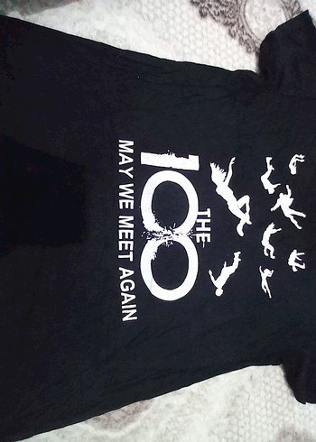 Pamuklu Siyah Baskılı Hamile Tişörtü - Görsel 2