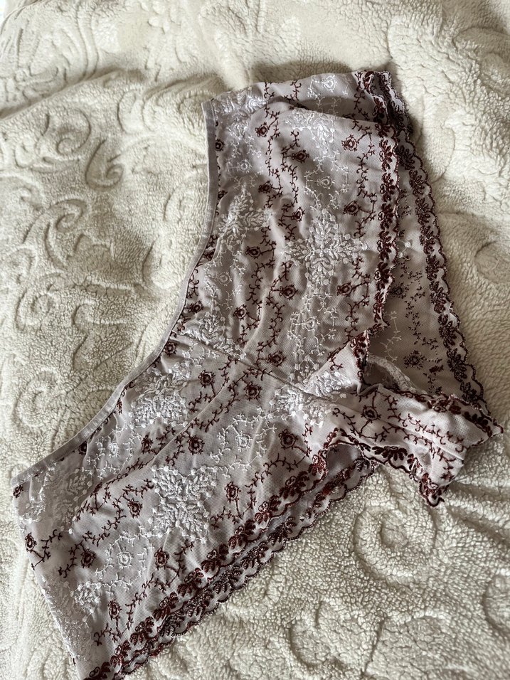 Kadın Hipster Tül Boxer - Görsel 3