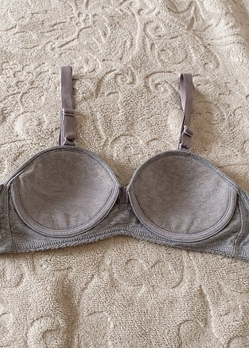 Gri Penye Sütyen - Görsel 3