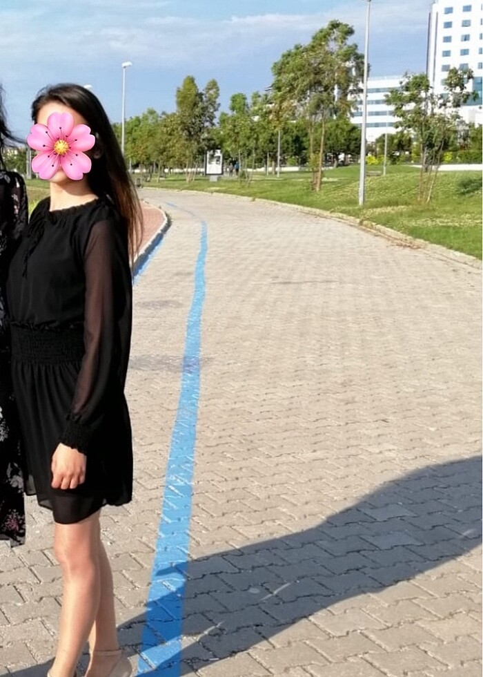 Siyah elbise - Görsel 2