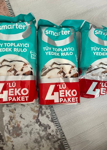 Gri Kedi Tüy Toplama Fırçası - Görsel 3