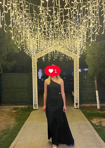 Siyah Straplez Uzun Gotik Elbise