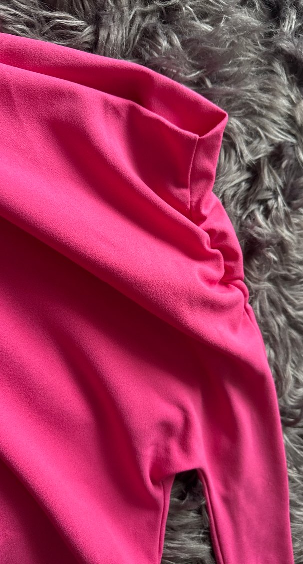 Pembe Mini Fitted Kadın Bluz - Görsel 4