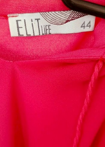 Püsküllü Uzun Pembe Bohem Elbise - Görsel 3