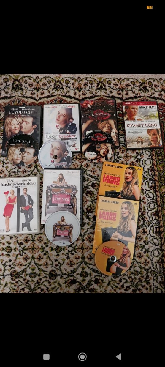 hepsinin tplam fiyatı 70 den fazla film 200 boş CD 4 adet Tarkan - Görsel 2