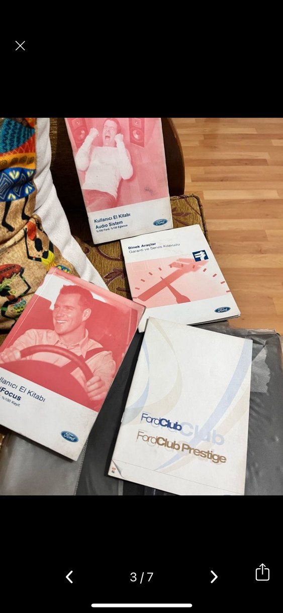 Ford Focus 2-2,5 Orjinal Kitapçıkları - Görsel 3
