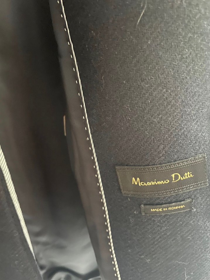 Massimo Dutti Lacivert Kaban - Görsel 3