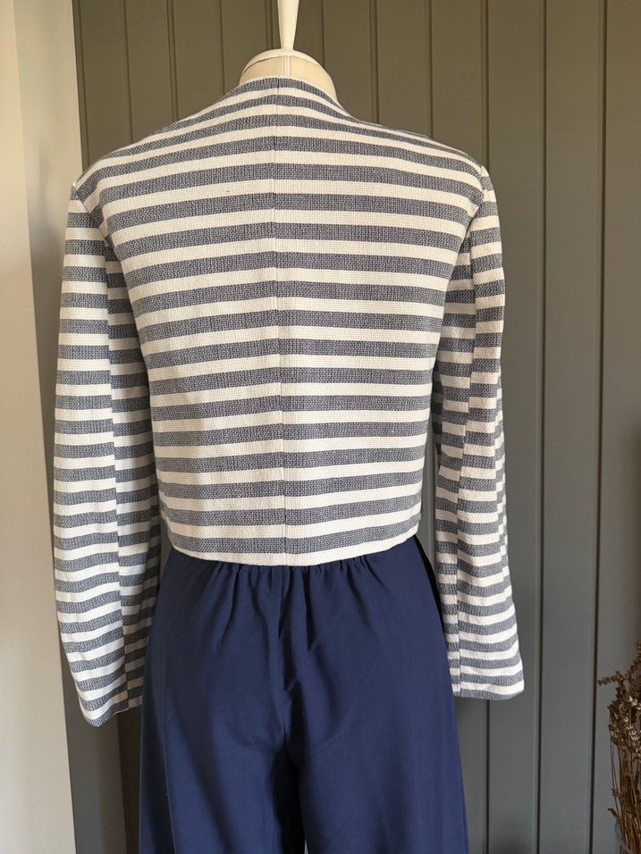 Stradivarius Çizgili Ceket - Görsel 3