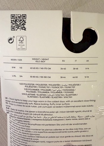 Penti İçi Peluşlu Siyah Külotlu Çorap - Görsel 4