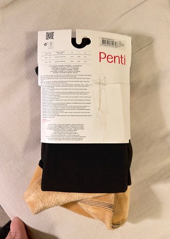 Penti İçi Peluşlu Siyah Külotlu Çorap - Görsel 2