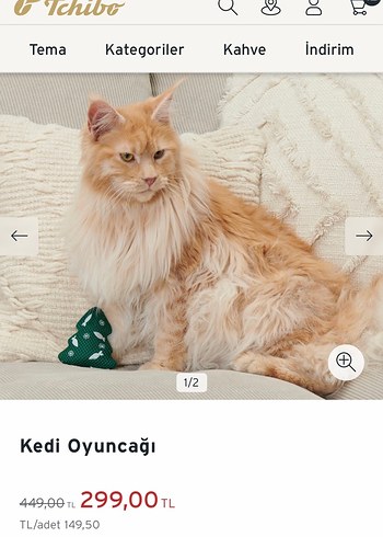 Tchibo Kedi Oyuncağı - Görsel 4