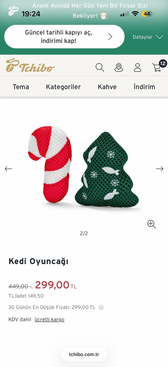 Tchibo Kedi Oyuncağı - Görsel 3