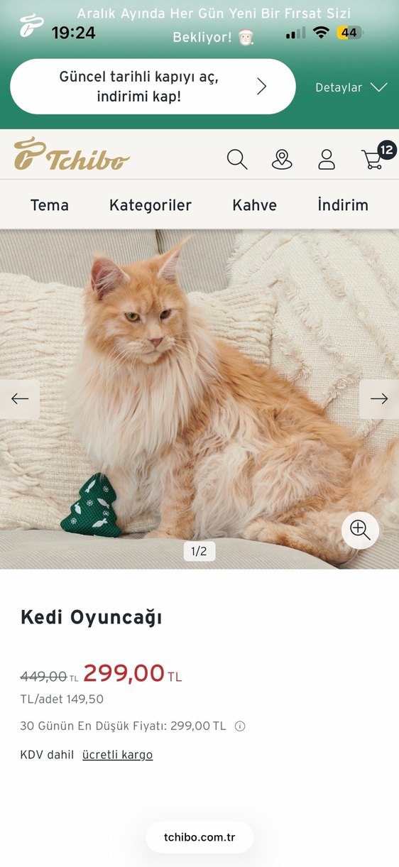 Tchibo Kedi Oyuncağı - Görsel 4