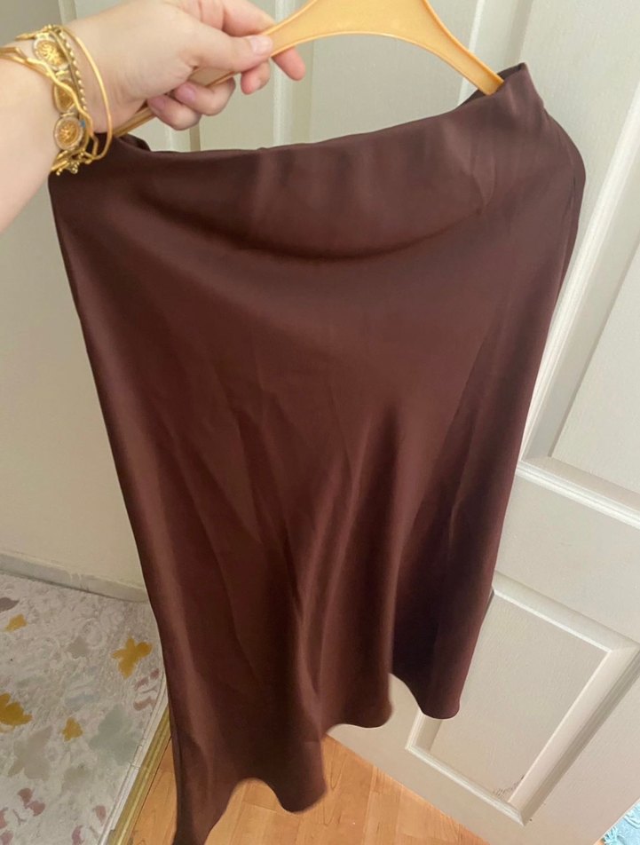 Saten Kahve Etek - Görsel 5