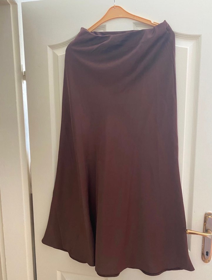 Saten Kahve Etek - Görsel 2