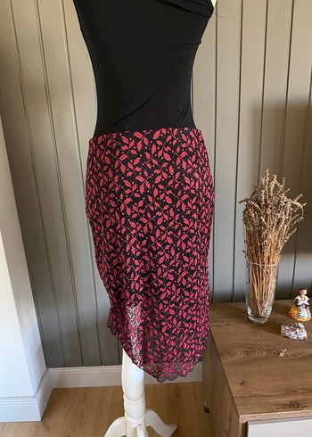 Zara Dantel Kalem Etek - Görsel 4