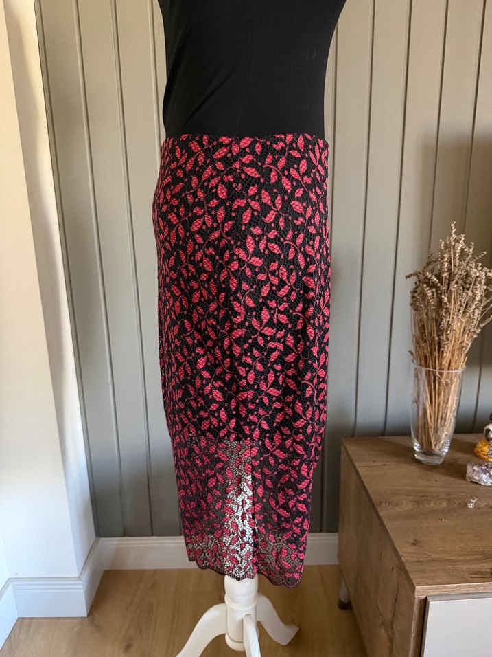 Zara Dantel Kalem Etek - Görsel 3