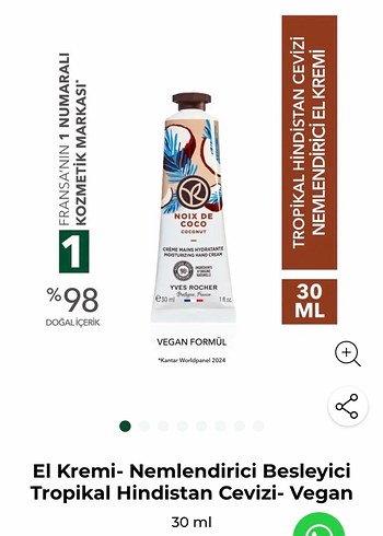 Yves Rocher Dudak Balsamı & el kremi - Görsel 4