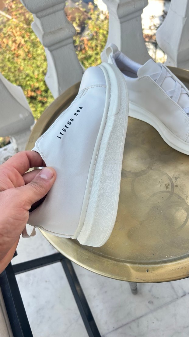 Beyaz erkek Spor Ayakkabı - Görsel 3