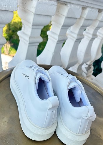 Beyaz  erkek  Ayakkabı - Görsel 2