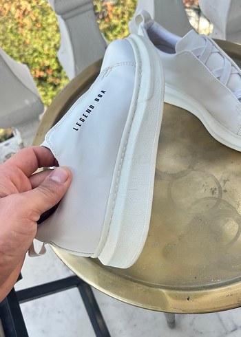 Beyaz  erkek  Ayakkabı - Görsel 3