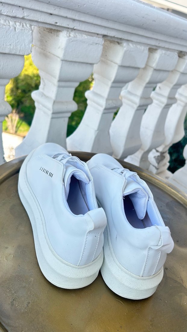 Beyaz  erkek  Ayakkabı - Görsel 2