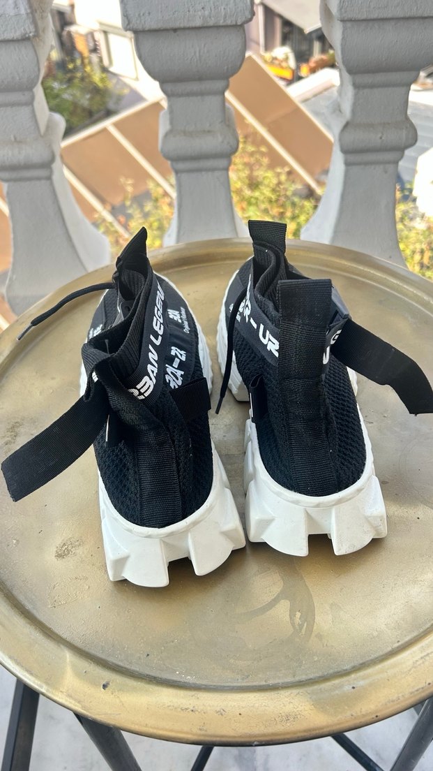 Siyah  Spor Ayakkabı - Görsel 2